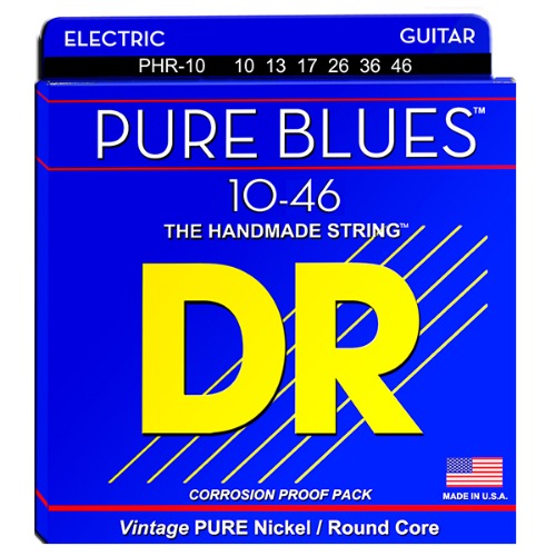 DR PURE BLUES 10-46 Pure nickel/Round core