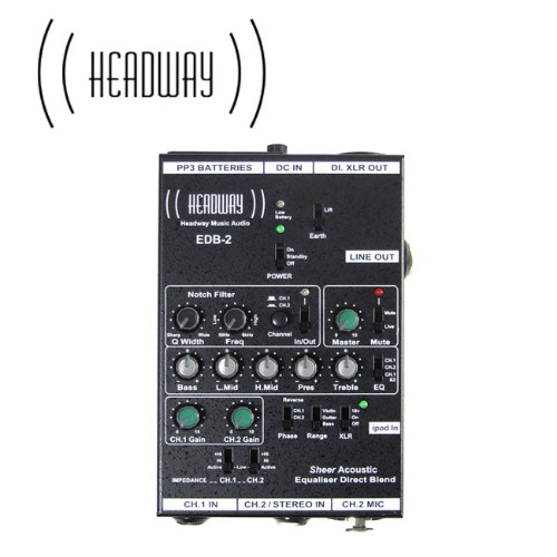 Headway EDB-2 Acoustic Preamp / 헤드웨이 어쿠스틱 프리앰프