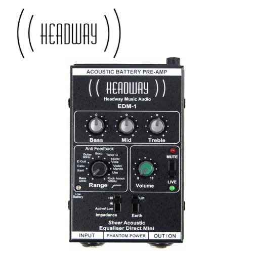 Headway EDM-1 Acoustic Preamp / 헤드웨이 어쿠스틱 프리앰프